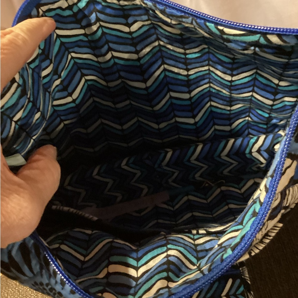 Vintage Vera Bradley In “Blue Bayou” CB Carryall (wallet sold separately). - Picture 3 of 5